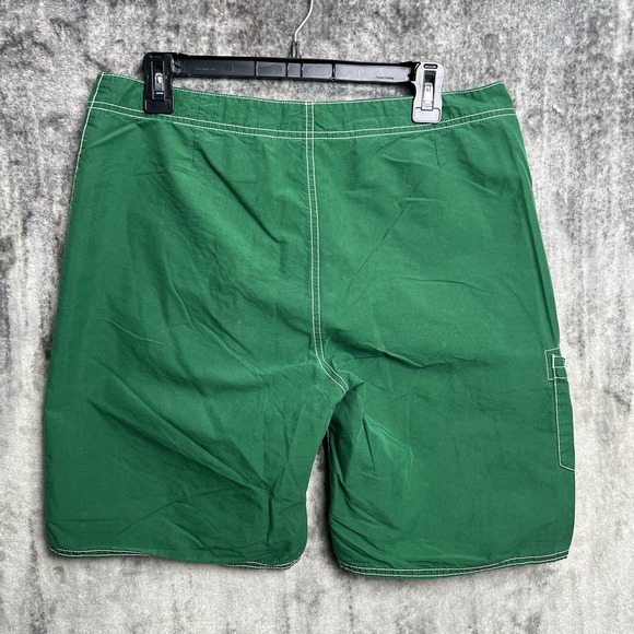 Vintage 90s Polo Ralph Lauren Big 3 Logo Embroidered Swim Trunks Size 32 - Picture 6 of 7